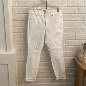 LOFT White Jeans